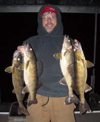 Nice limit caught in January on Bull Shoals Lake