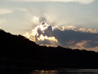 Let there be light - Bull Shoals Lake